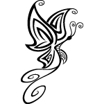 Butterfly Tattoo Vector
