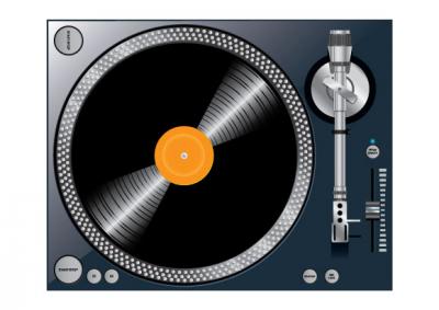 Free High Quality Vector Turntable